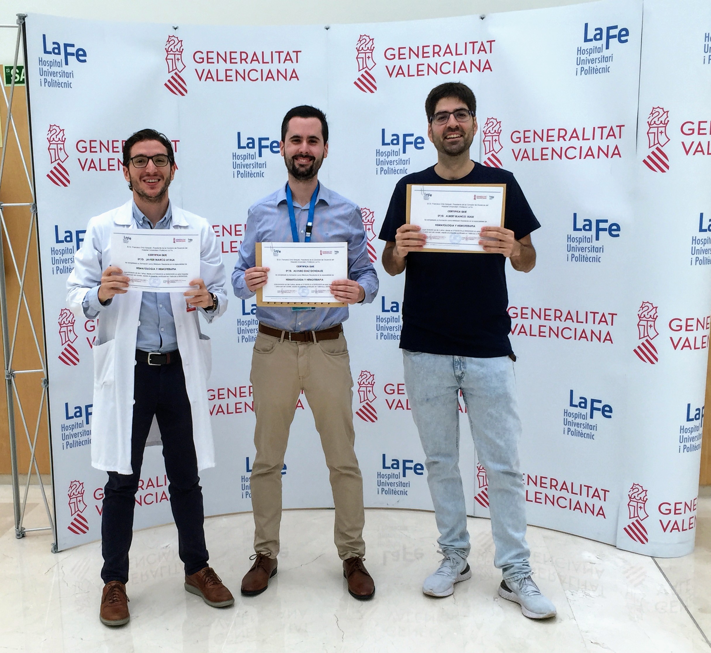 Nuevos hematólogos en el Hospital Universitari i Politècnic La Fe