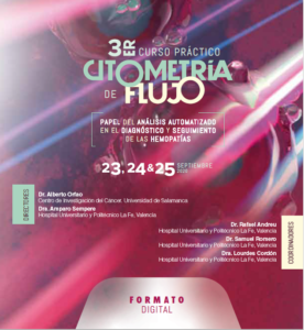 III Edición del Curso práctico de Citometría de Flujo – Nueva fecha: 23 al 25 de septiembre 2020 – VIRTUAL